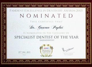 03 Nomination Specialist Dentist of the Year Endodontist