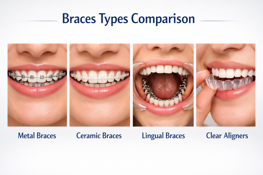 Types of braces