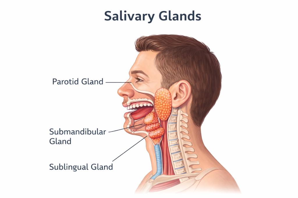 salivary glands and xerostomia