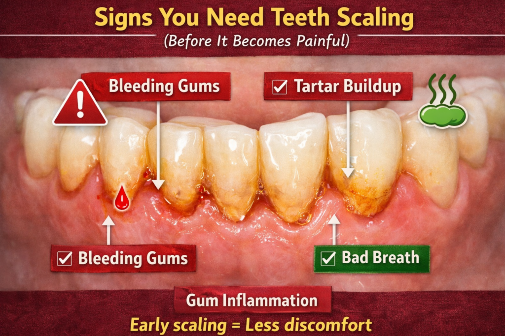 Signs of gum trouble ahead