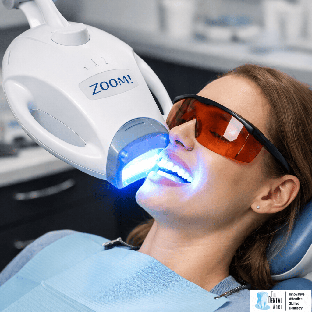 Zoom teeth whitening