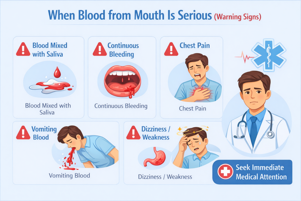 Warning signs serious health alerts