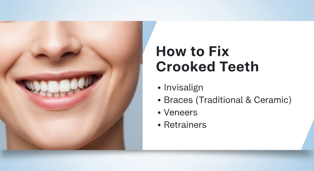 How to Fix Crooked Teeth