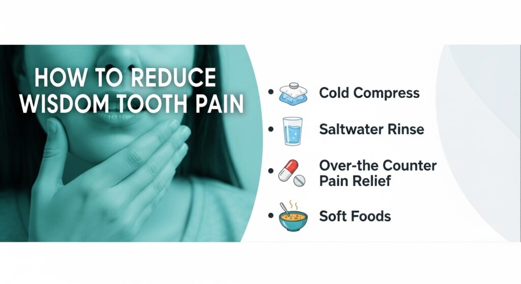 How to Reduce Wisdom Tooth Pain