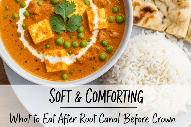 Best Foods to Eat After Root Canal Before Crown