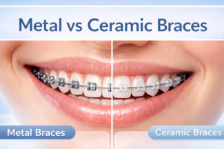 Metal vs ceramic braces