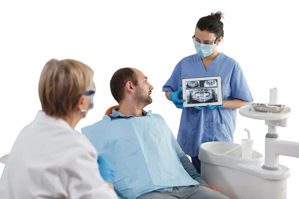 Step 1 Consultation for invisalign treatment