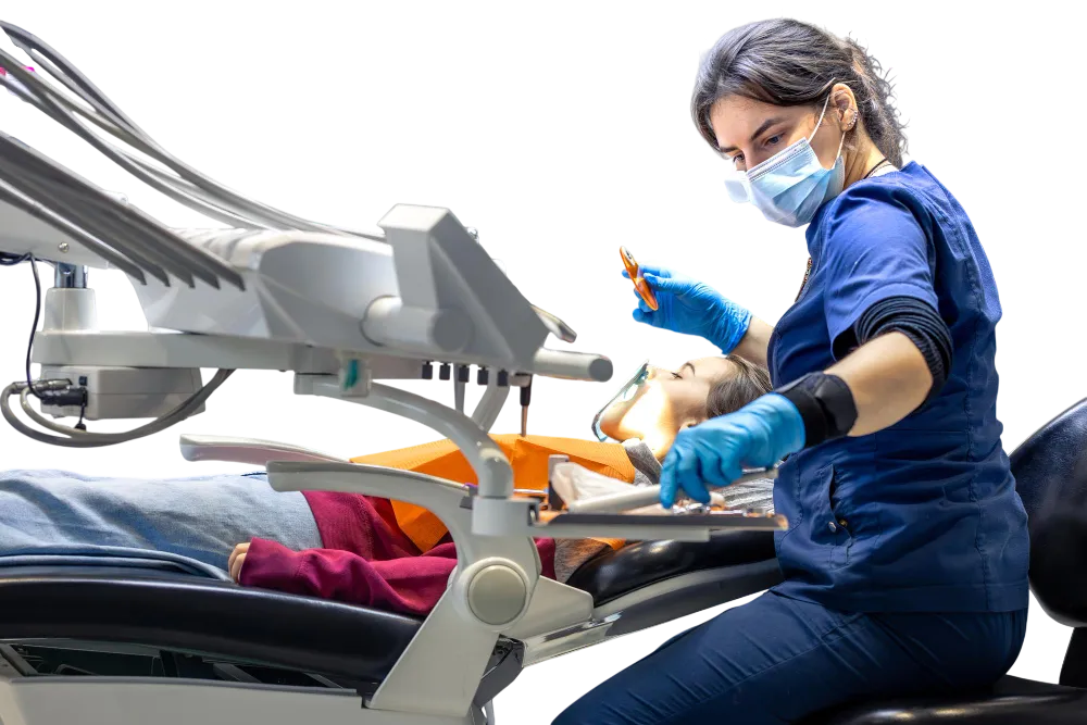 Step 2 Preparation for Teeth whitening