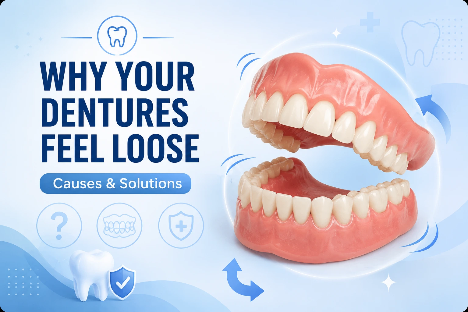 Why Your Dentures Feel Loose