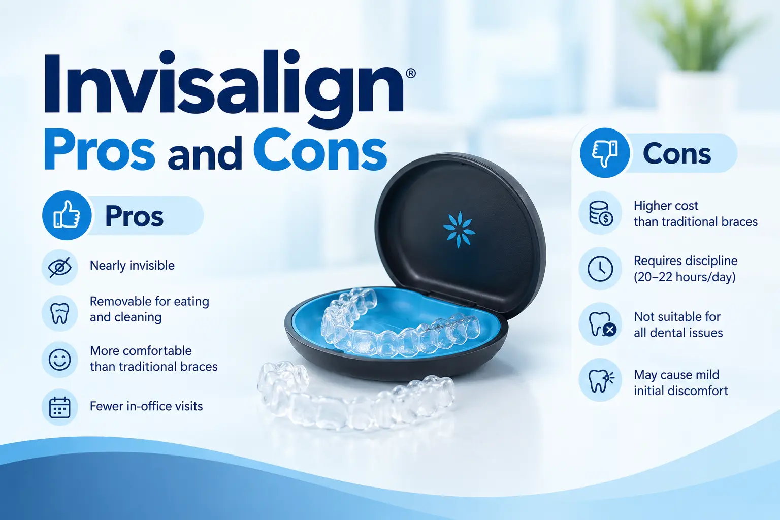 invisalign pros and cons