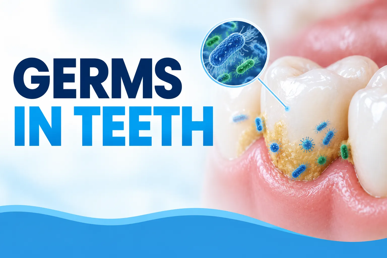 Germs in teeth