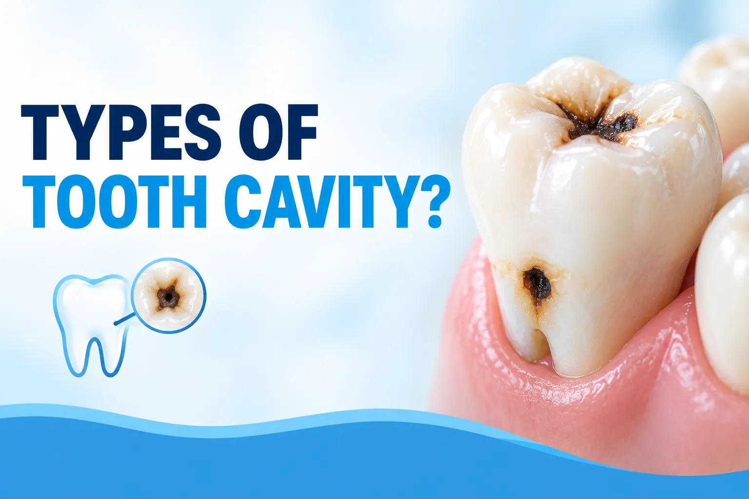 Types of tooth cavity